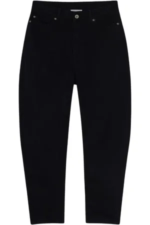Halfboy Jeans, Dames, Zwart, W31, Zwarte Banaan Been Jeans