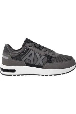 Armani Exchange Schoenen, Heren, Grijs, 40 EU, Grijze Sneakers Stijlvol Comfortabel Casual Elegant