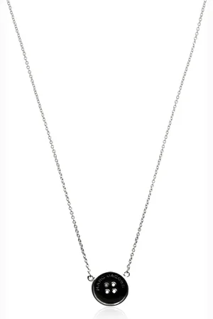 Marc Jacobs Accessoires, Dames, Zwart, ONE Size, Messing Ketting