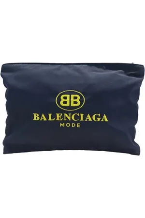 Balenciaga Pre-owned, Dames, Blauw, ONE Size, Nylon, Pre-owned Nylon balenciaga-bags