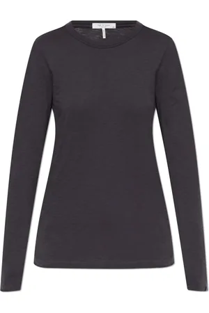 RAG&BONE Tops, Dames, Grijs, M, Top Slub