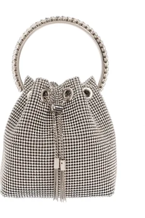 Jimmy Choo Tassen, Dames, Grijs, ONE Size, Bon Bon Tas