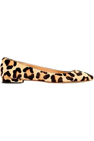 Francesco Russo Schoenen, Dames, Bruin, 40 EU, Haircalf Ronde Neus Balletflats