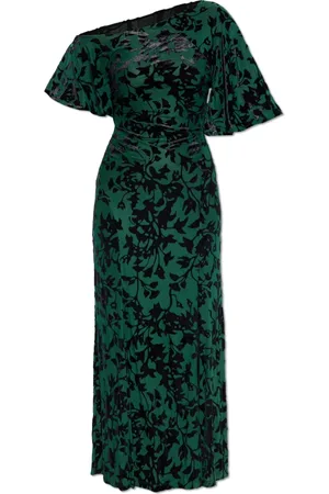 Diane von Furstenberg Kleedjes, Dames, Groen, M, Jurk Eleora