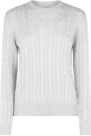 MC2 SAINT BARTH Truien, Dames, Wit, L, Dames Pullover in Tricot Mix