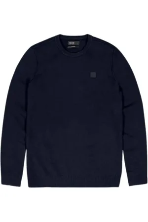 Butcher of Blue Truien, Heren, Blauw, S, Katoen, Alaska Crewneck Sweater