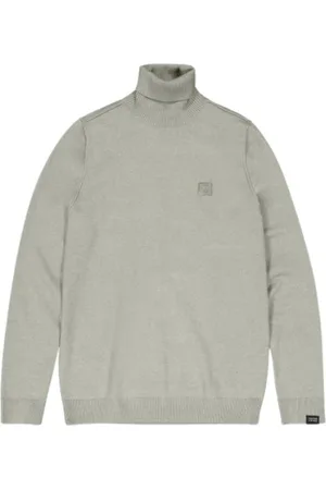 Butcher of Blue Truien, Heren, Groen, XL, Elegante Kraagtrui voor Mannen