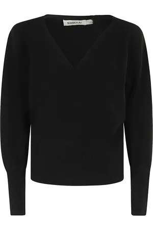 Simkhai Truien, Dames, Zwart, M, Gezellige Montana Pullover Sweater