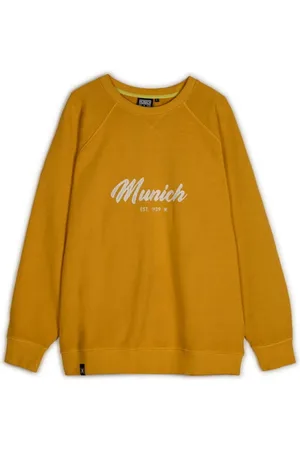 Munich Sweatshirts & Hoodies, Heren, Oranje, M, Katoen, Urban Raglan Sweatshirt Oranje
