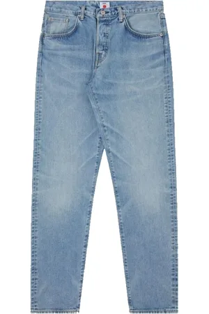 Edwin Jeans, Heren, Blauw, W36, Denim, Regular Tapered Japanse Denim Jeans