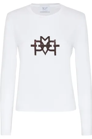 MVP Wardrobe Tops, Dames, Wit, S, Katoen, Rocket T-Shirt