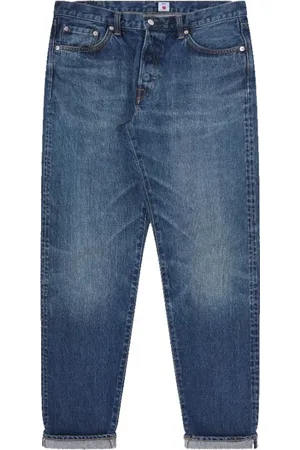 Edwin Jeans, Heren, Blauw, W30, Denim, Tapered Jeans Donkerblauw Denim