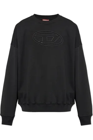 Diesel Sweatshirts & Hoodies, Heren, Zwart, 2Xl, Katoen, Sweatshirt S-Mart-Bigoval