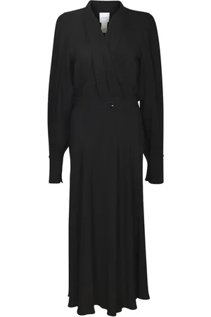 Patou Kleedjes, Dames, Zwart, S, Elegante Zwarte Jurk