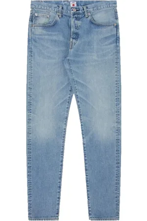 Edwin Jeans, Heren, Blauw, W34, Katoen, Slim Tapered Blauwe Jeans