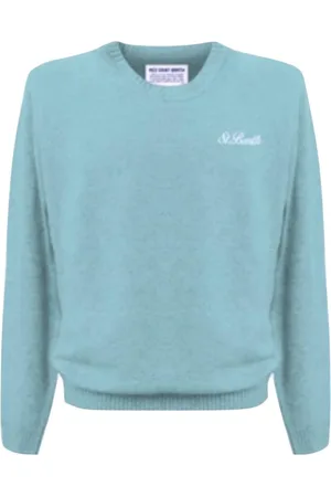 MC2 SAINT BARTH Truien, Heren, Blauw, L, Wol, Regent Lamswol Heren Trui