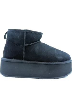 Emu Schoenen, Dames, Zwart, 39 EU, Zwarte Winterlaarzen Collectie 2024/2025