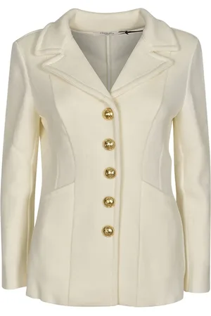CHARLOTT Jassen, Dames, Wit, S, Witte Jassen voor Vrouwen