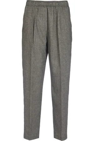 8PM Broeken, Dames, Grijs, S, Elegante Okland Broek