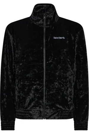 MC2 SAINT BARTH Sweatshirts & Hoodies, Dames, Zwart, M, Polyester, Stijlvolle Polyester Elastaan Trui