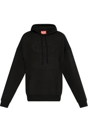 Diesel Sweatshirts & Hoodies, unisex, Zwart, XL, Katoen, Sweatshirt S-Ummer-Bigoval