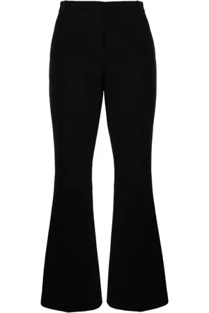 Vince Broeken, Dames, Zwart, 2Xl, Katoen, Elegante Katoenen Bootbroek in Zwart