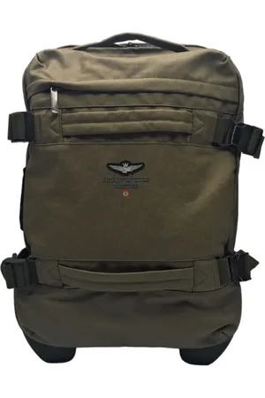 Aeronautica Militare Koffers, unisex, Groen, ONE Size, Nieuwe City Trolley Am-546