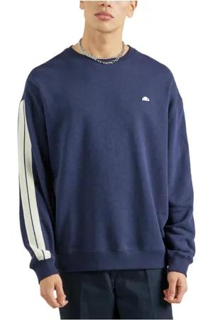 Ellesse Sweatshirts & Hoodies, Heren, Blauw, L, Klassieke Almora Sweater