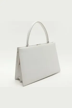 Céline Pre-owned, Dames, Wit, ONE Size, Tweedehands leren handtassen