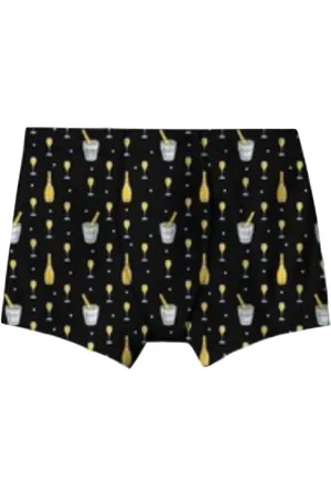 MC2 SAINT BARTH Ondergoed, Heren, Zwart, M, Luxe microfiber heren boxershorts