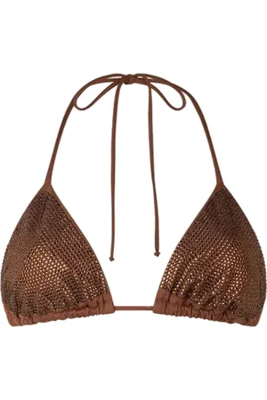 MC2 SAINT BARTH Badkleding, Dames, Bruin, S, Kanten Bralette in Diverse Kleuren