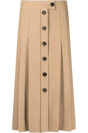 Salvatore Ferragamo Rokken, Dames, , L, Katoen, Casual Katoenen Rok