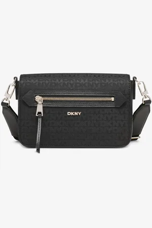 DKNY Tassen, Dames, Zwart, ONE Size, Iconische Crossbody Bryant Ave Tas