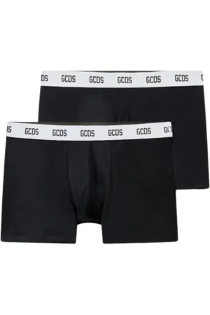 GCDS Ondergoed, Heren, Zwart, XS, Heren Essentials Boxer Briefs 2-Pack