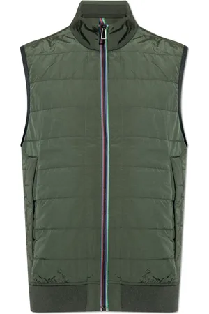 Paul Smith Jassen, Heren, Groen, L, Katoen, Gewatteerd Vest