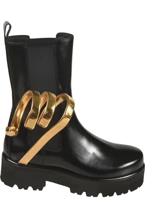 RENE CAOVILLA Schoenen, Dames, Zwart, 38 EU, Stijlvolle Laarzen voor Vrouwen