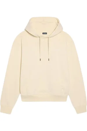 Jacquemus Sweatshirts & Hoodies, Dames, , M, Katoen, Geborduurde Sweatshirt Jurk