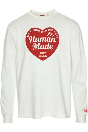 HUMAN MADE Tops, Heren, , M, Lange Mouw met Print