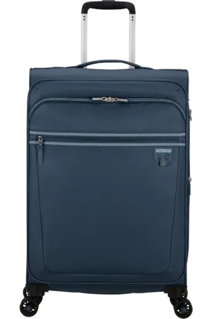 American Tourister Koffers, unisex, Blauw, ONE Size, Aerospin Stijlvolle Trolley Tas