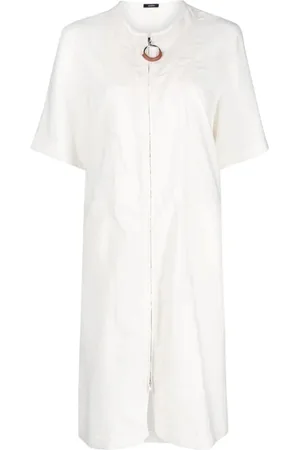 Joseph Kleedjes, Dames, , S, Nylon, Zijden Midi Jurk Cleaver Stijl