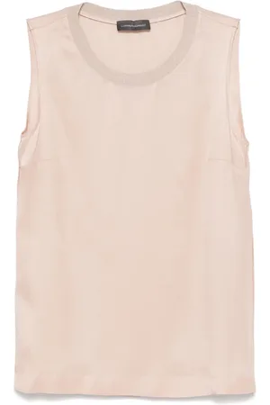 LORENA ANTONIAZZI Tops, Dames, Roze, L, Gemini Roze Tanktop Casual Stijl