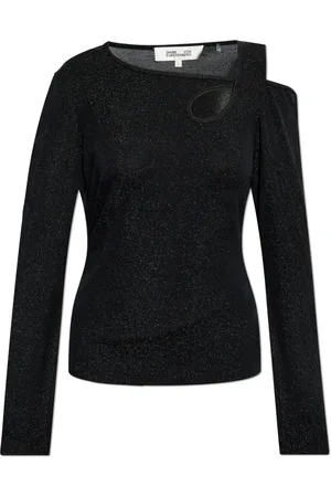 Diane von Furstenberg Tops, Dames, Zwart, S, Top Randall