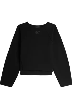 Axel Arigato Sweatshirts & Hoodies, Dames, Zwart, XS, Katoen, Geborduurde Halle Sweatshirt