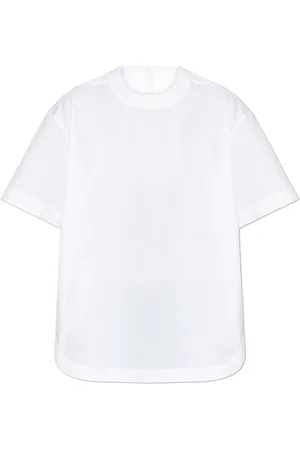 THEORY Tops, Dames, Wit, L, Katoen, Losvallende top