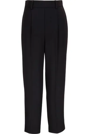 Vince Broeken, Dames, Zwart, S, Polyester, Zwarte Formele Broek