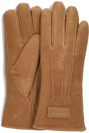Warmbat Accessoires, Dames, Bruin, S, Suède, Suède handschoenen voor vrouwen