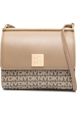 DKNY Tassen, Dames, , ONE Size, Leer, Leren Crossbody Tas