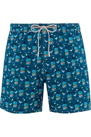 MC2 SAINT BARTH Badkleding, Heren, Veelkleurig, XL, Polyester, Polyester Shorts en Boxers
