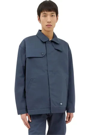Dickies Jassen, Heren, Blauw, S, Katoen, Klassieke Twill Eisenhower Jas