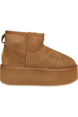 Emu Schoenen, Dames, Bruin, 41 EU, Platform Chestnut Schoenen